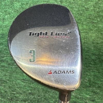 Adams Tight Lies 2 Spin Control 3 Wood Womens RH Ladies Graphite Green Club - Image 1