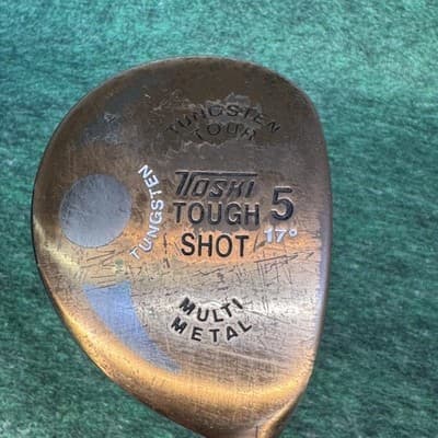 Vintage Toski Tough Shot 5 Wood 17° Tungsten Tour RH Mens Regular Graphite Club - Image 1