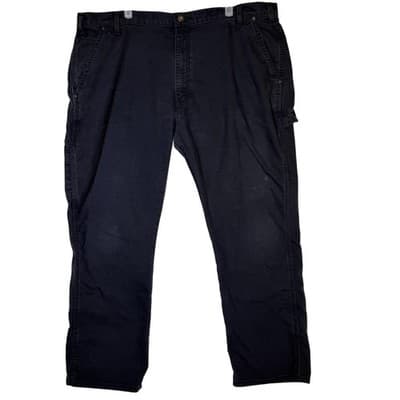 Dickies Pants Mens 42x30 Black FLEX Tough Max Carpenter Work Regular Fit Utility - Image 1