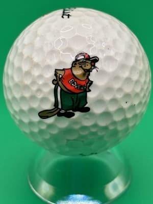 Titleist HP2 Distance Golf Ball #4 Bowery Cartoon Logo Collectible Vintage Art - Image 1