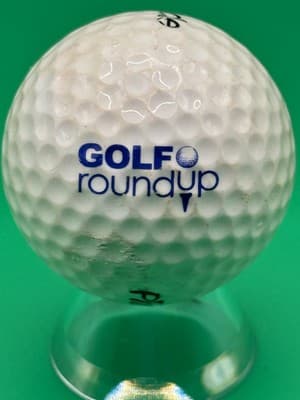Pinnacle Power 392 Golf Ball Lot Collectible Golf Roundup Logo White 2 Ball Set - Image 1