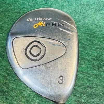 Adams Golf Classic Tour Highly 3 Fairway Wood Mens RH Fujikura FZ6 Black - Image 1