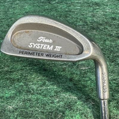 Lion Tour System III 6 Iron Mens RH Stainless Steel Silver Golf Club Cavity Back - Image 1