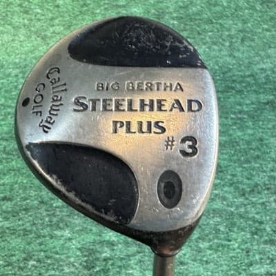Callaway Big Bertha Steelhead Plus 3 Wood Fairway Regular Flex RH Golf Club - Image 1