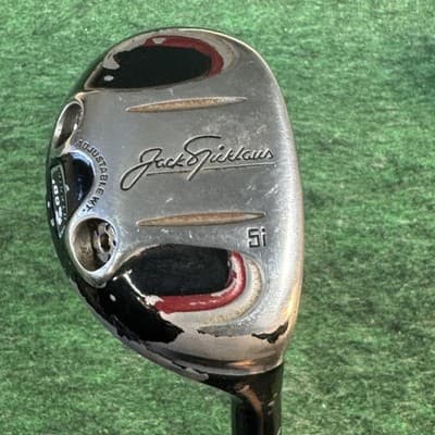 Jack Nicklaus 5i Hybrid Golf Club Mens RH Speed Flex UL Regular Graphite Black - Image 1