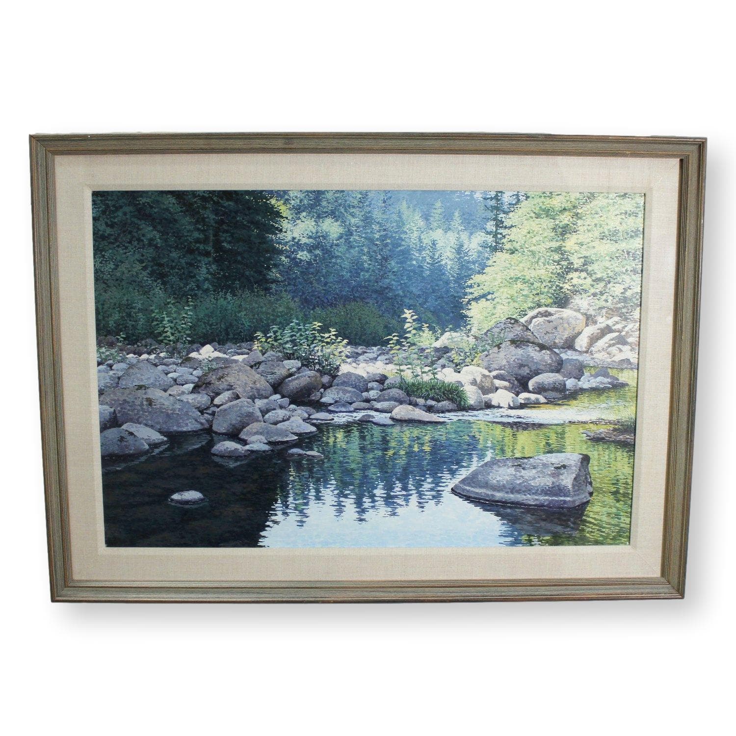 Framed Landscape Print by John Paul Braman - Image 1