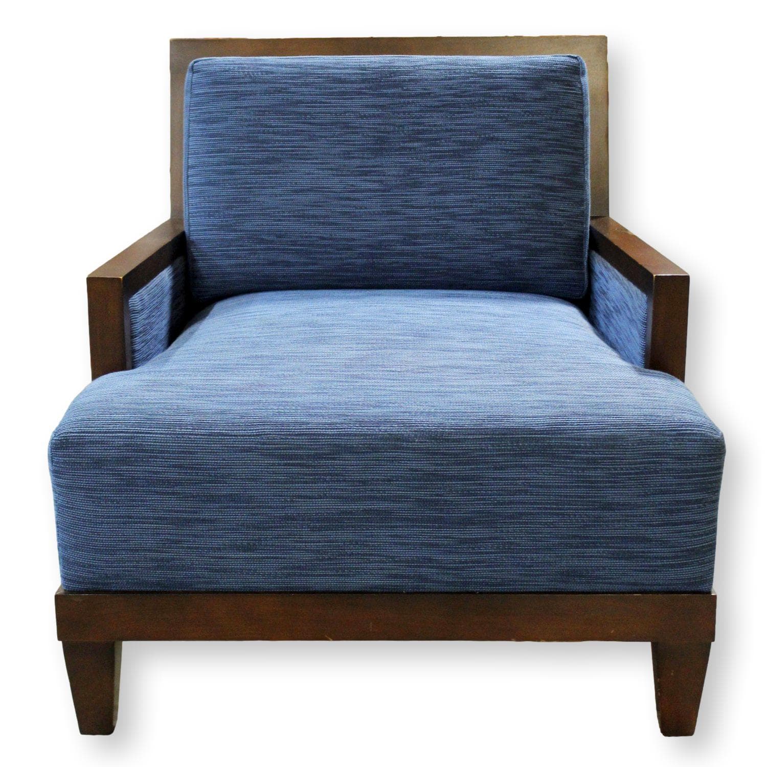 HBF 'Barbara Barry' Blue Lounge Chair - Blue - Image 1