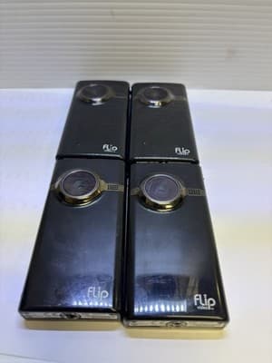 Flip Video MinoHD F460 720p HD Pocket Camcorder USB LOT OF 4 - Image 1