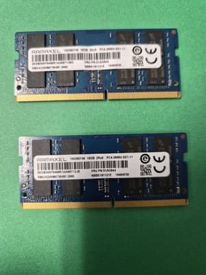 2 x Ramaxel 16GB DDR4 PC4-2666V 2Rx8 SODIMM Laptop Memory 01AG844 (32GB Total ) - Image 1