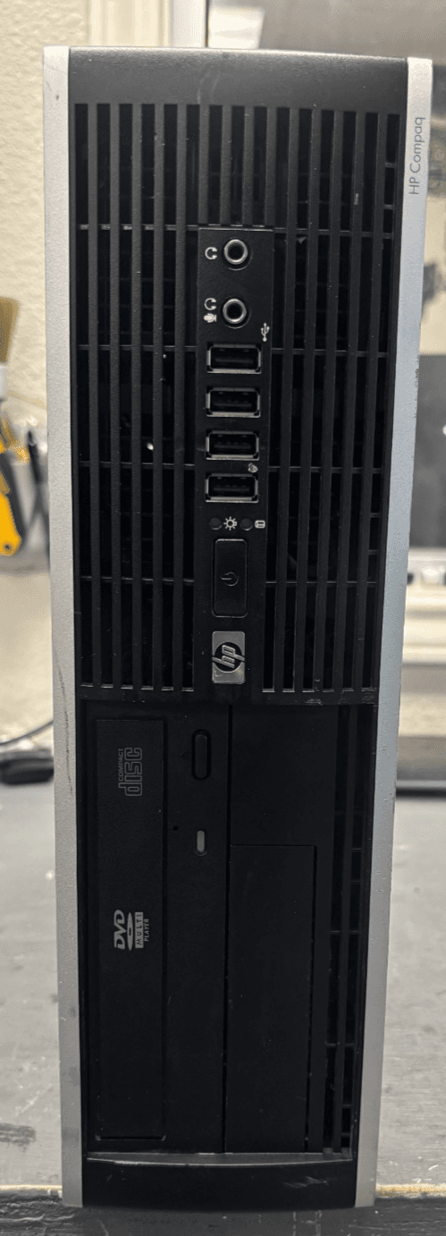 HP compaq desktop 2gb ram 120gb ssd win 11 pro unit only - Image 1