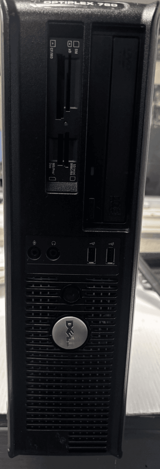 Dell Desktop computer Optiplex 760 windows xp 128 gb ssd 3 gb ram - Image 1