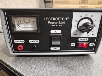 LECTROTECH Power Unit - AC/DC Etching Power Supply - Model 6A - 10 Amps - Image 1
