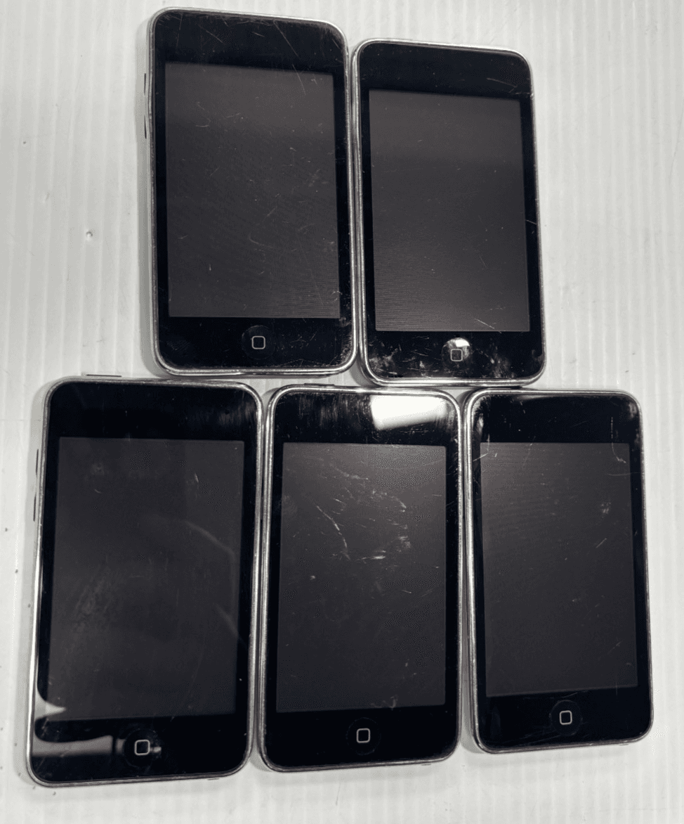 lot of 5 Apple iPod Touch A1288 8gb tested and working free shipping - Image 1