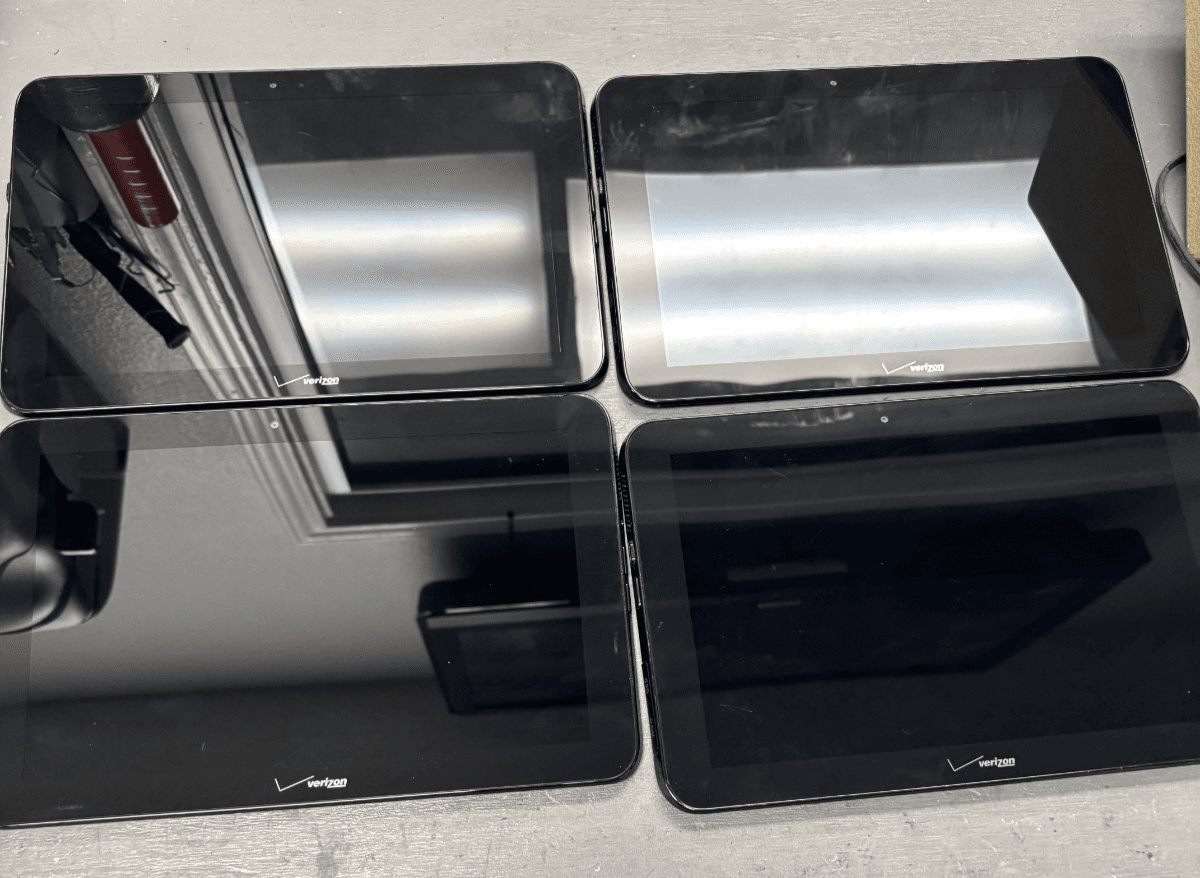 Ellipsis (QTAIR7)16GB Black Wi-Fi + 4G LTE Verizon Android Tablet lot of 4 - Image 1