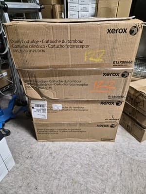 New Genuine OEM Xerox 013R00668 D95/D110/D125 Black Drum Cartridge - Image 1