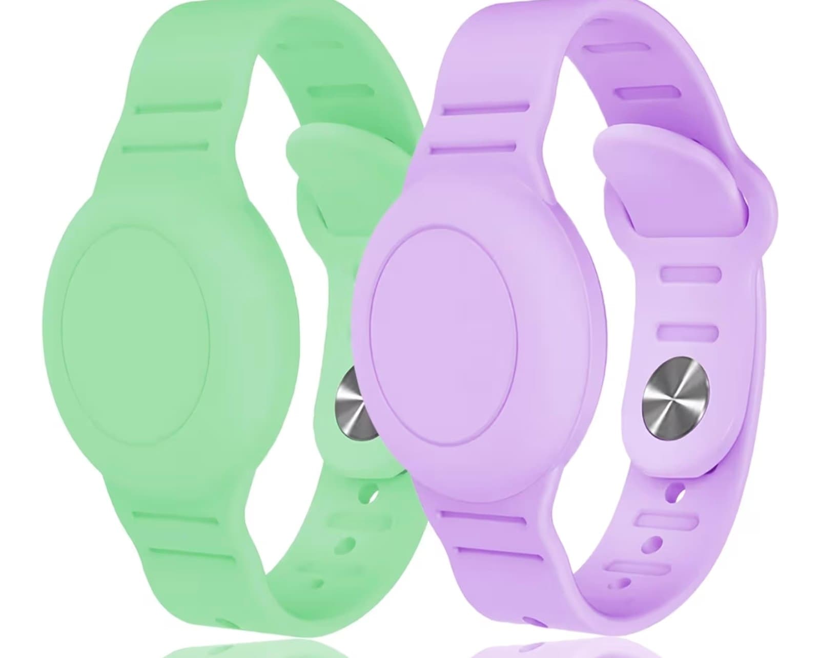 Kids Waterproof Airtag Bracelet Compatible with Apple AirTag, Hidden Silicon Pro