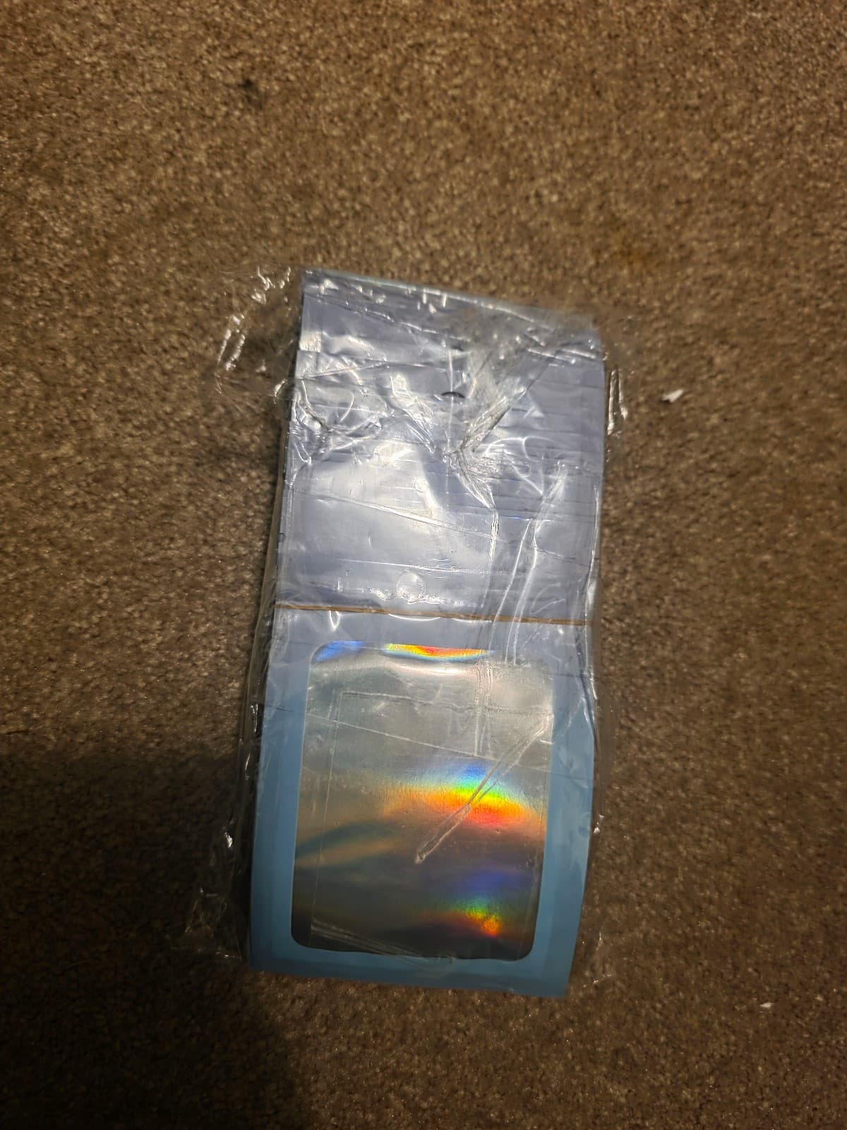 Mylar Bags 100pc Purple Blue Gradient 7inches