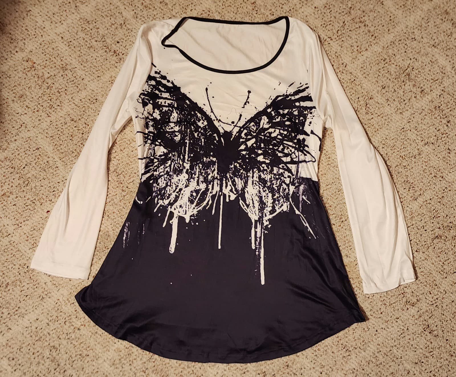 Women's Butterfly Shirt sz XL