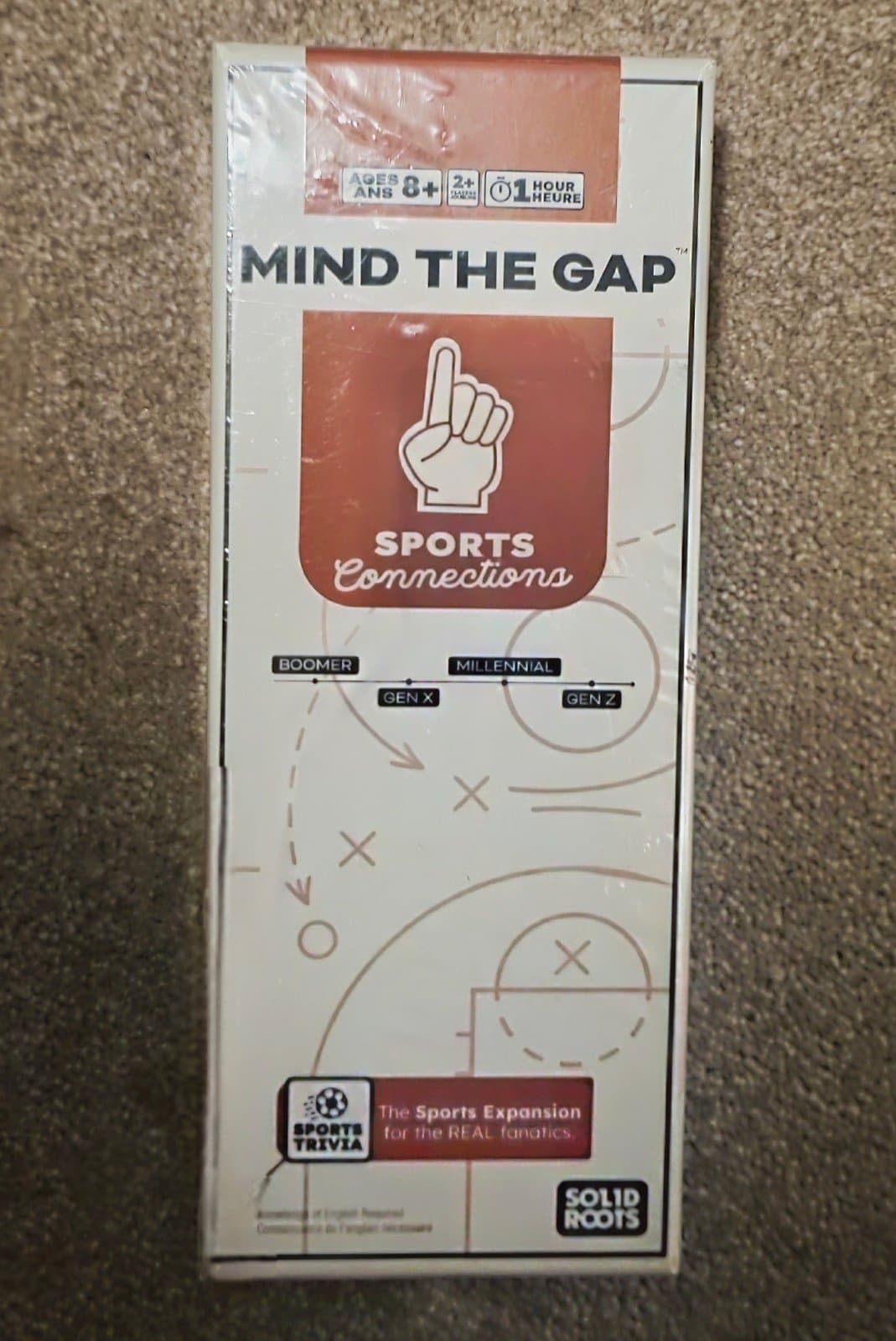 Solid Roots Mind The Gap Sports Connections Trivia Game Expansion Pack