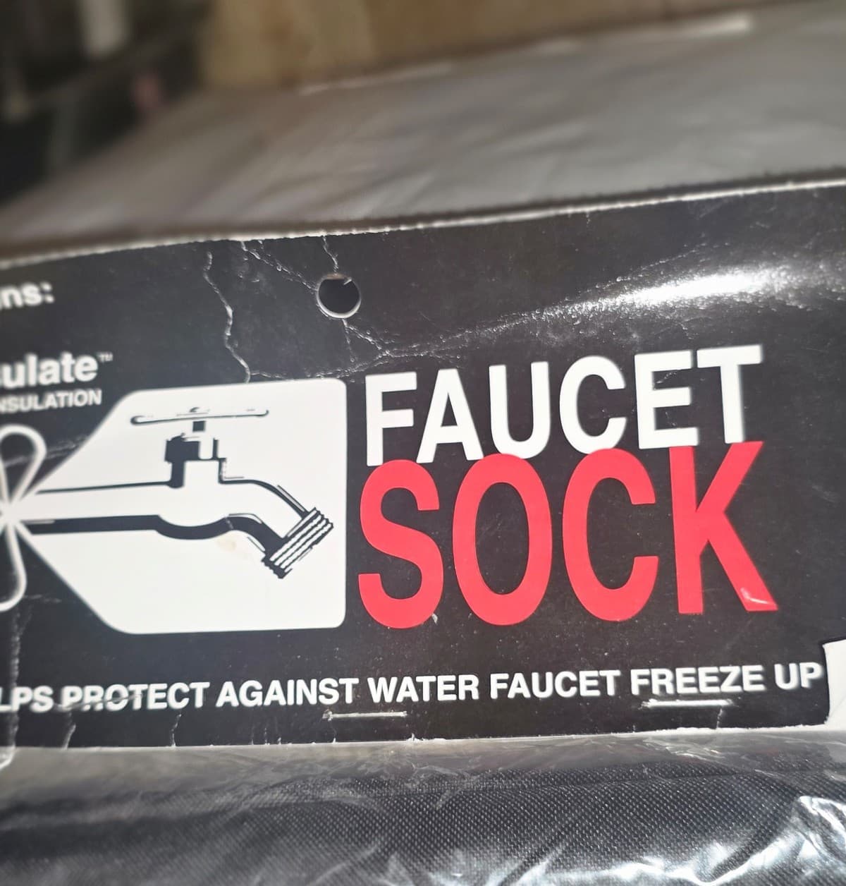 Faucet Sock Cover, Large