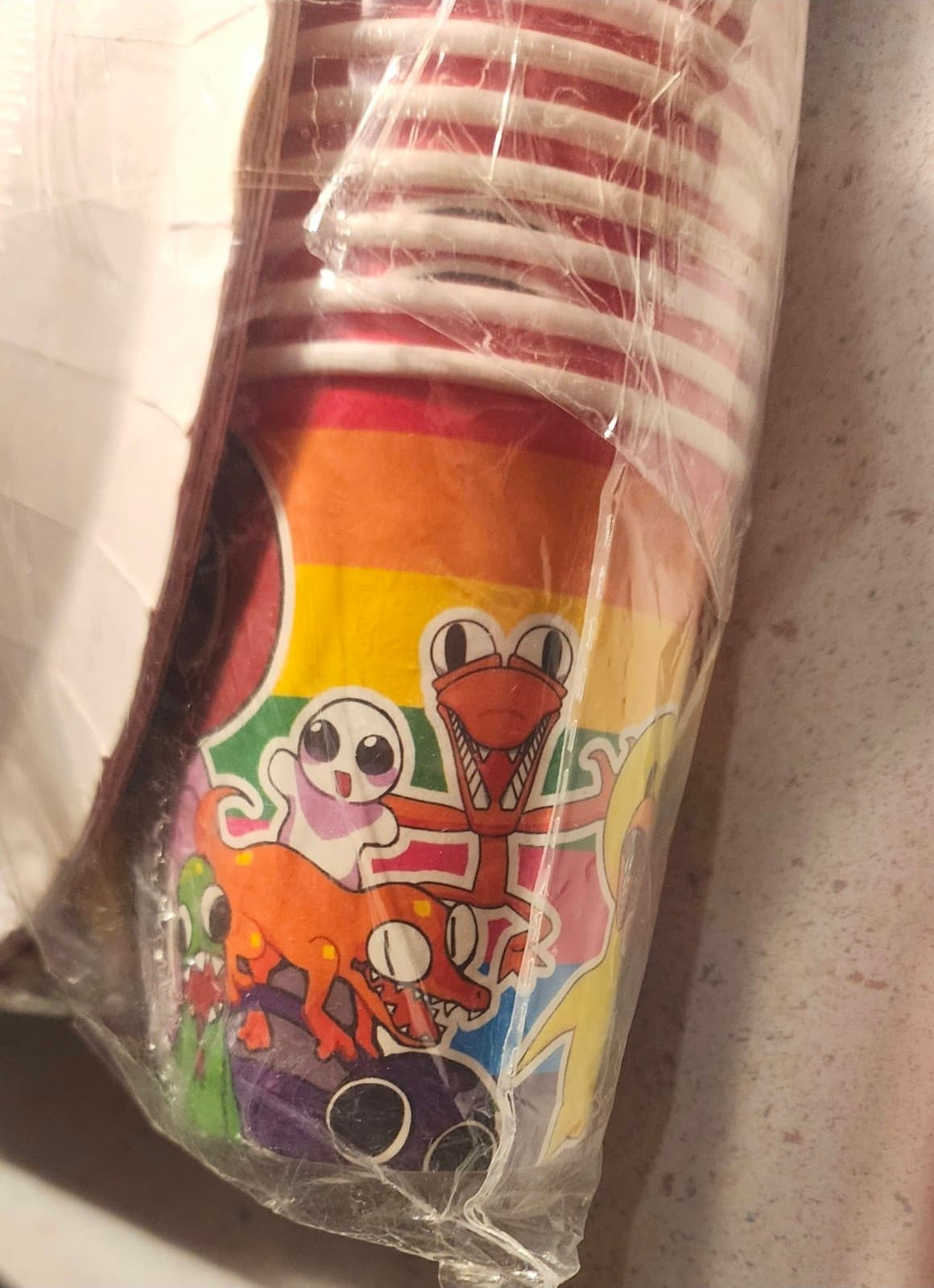 Rainbow Friends Birthday Supplies 10 Guests