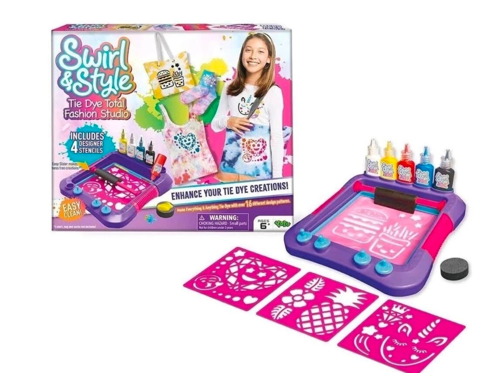 Tie Dye Studio Swirl & Style by Yulu