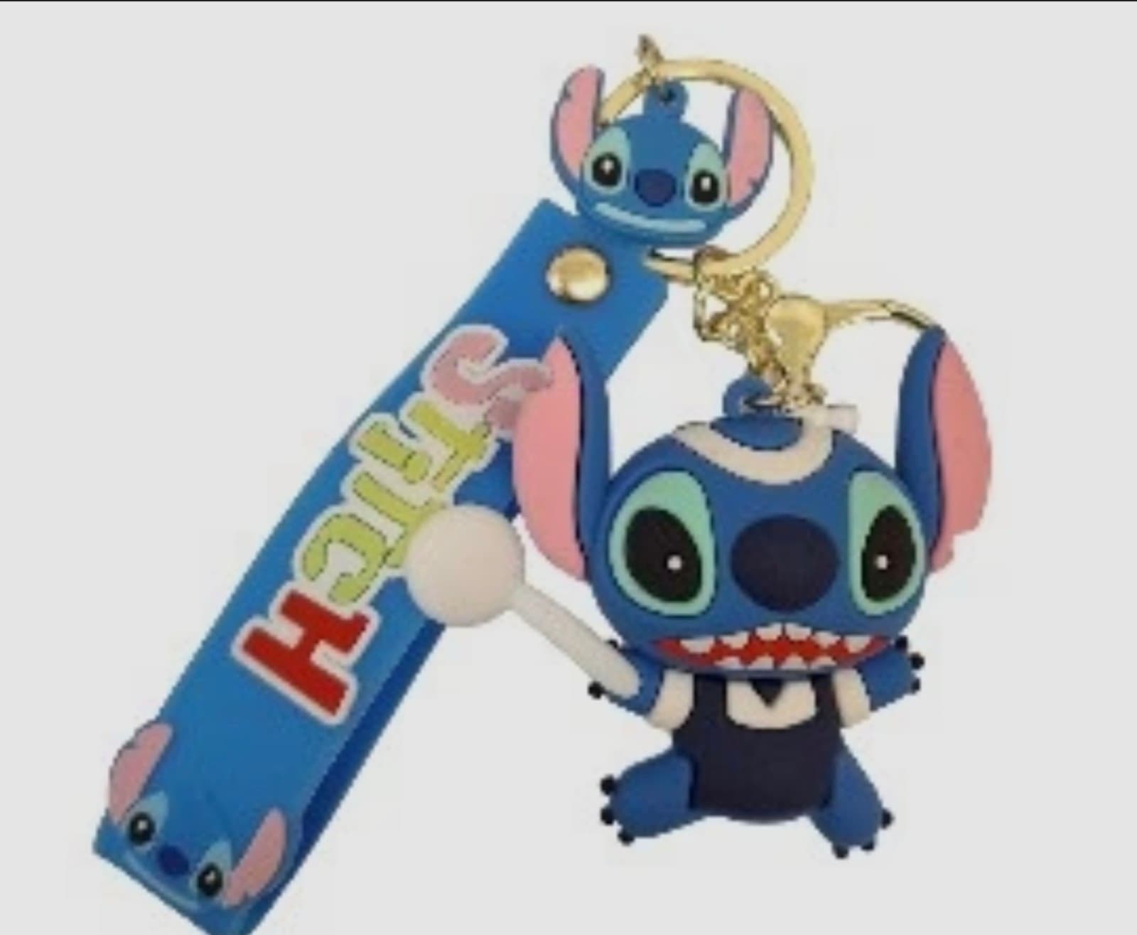 Stitch Chef Keychain