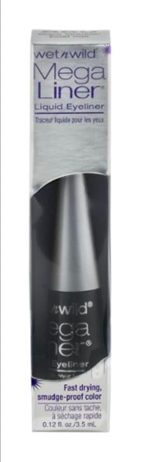 Wet n Wild Mega Liner Liquid Eyeliner 860 Black Sparkle