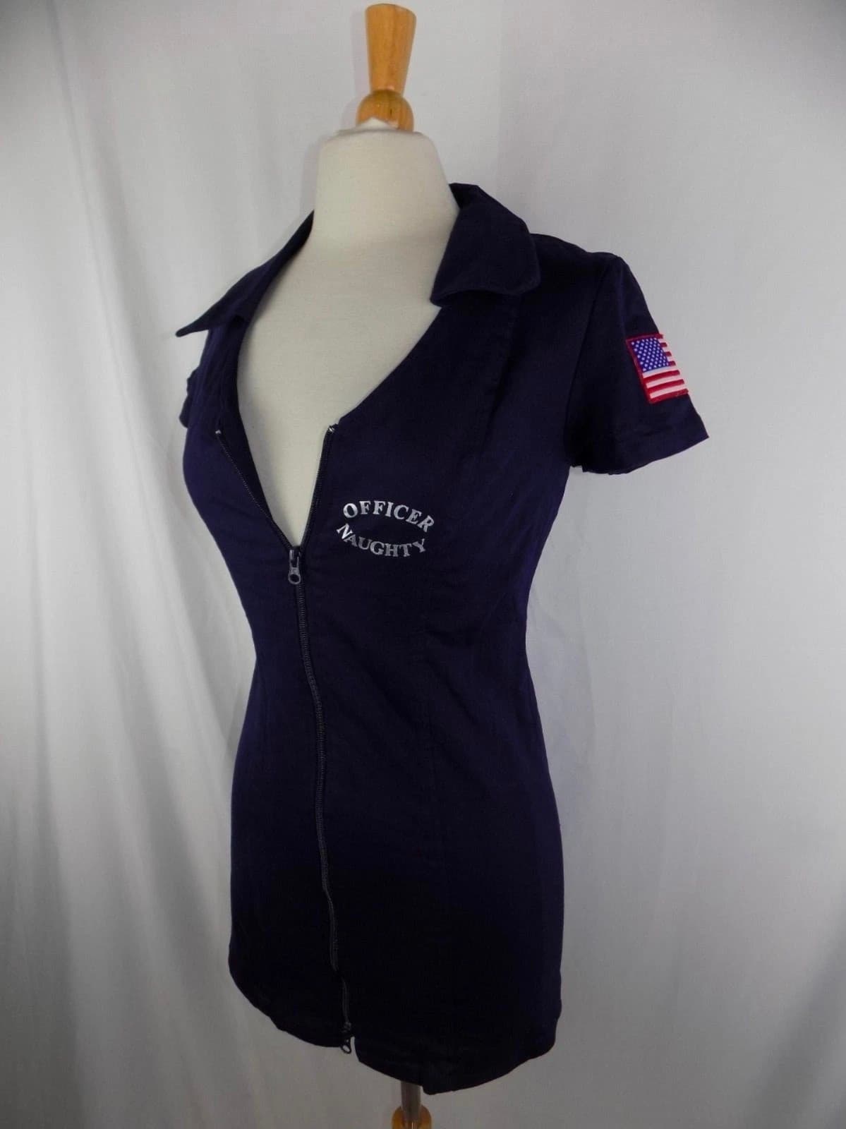 Police Cop Officer Naughty Adult M/L Halloween Party Costume