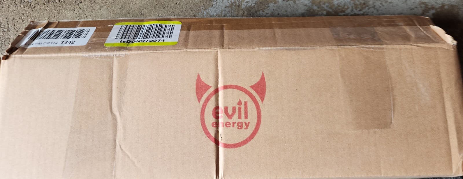 Evil Energy Blue Tip Exhaust 18.5" L x 2.5" Inlet x 4" Outlet