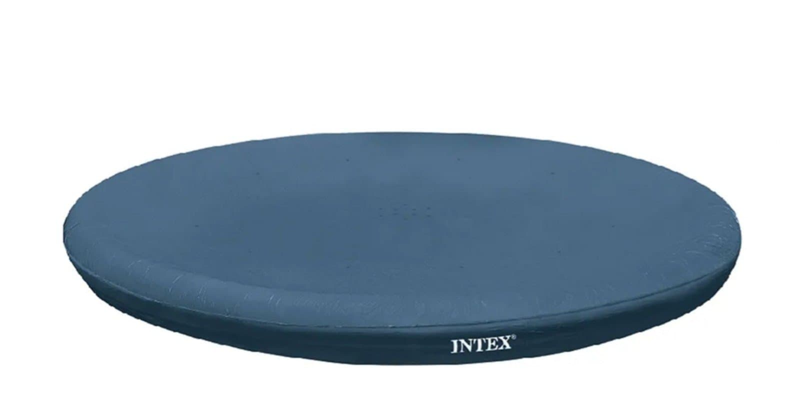 Pool Cover: For 8ft Round Easy Set Pools – Includes Rope Tie – Drain Holes – 12i