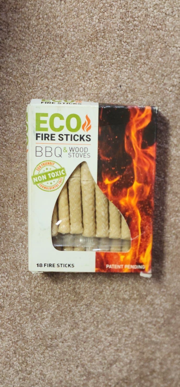 Eco Fire Lighter for Stoves, BBQ Fire Starter Charcoal Grill Fire Sticks & Wood