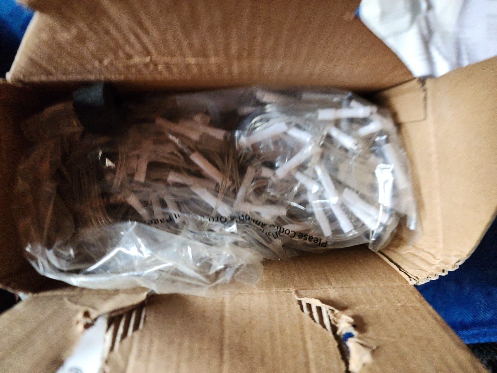 Christmas Half-Round String Lights, 49ft 447 LED Connectable Lights Bright White