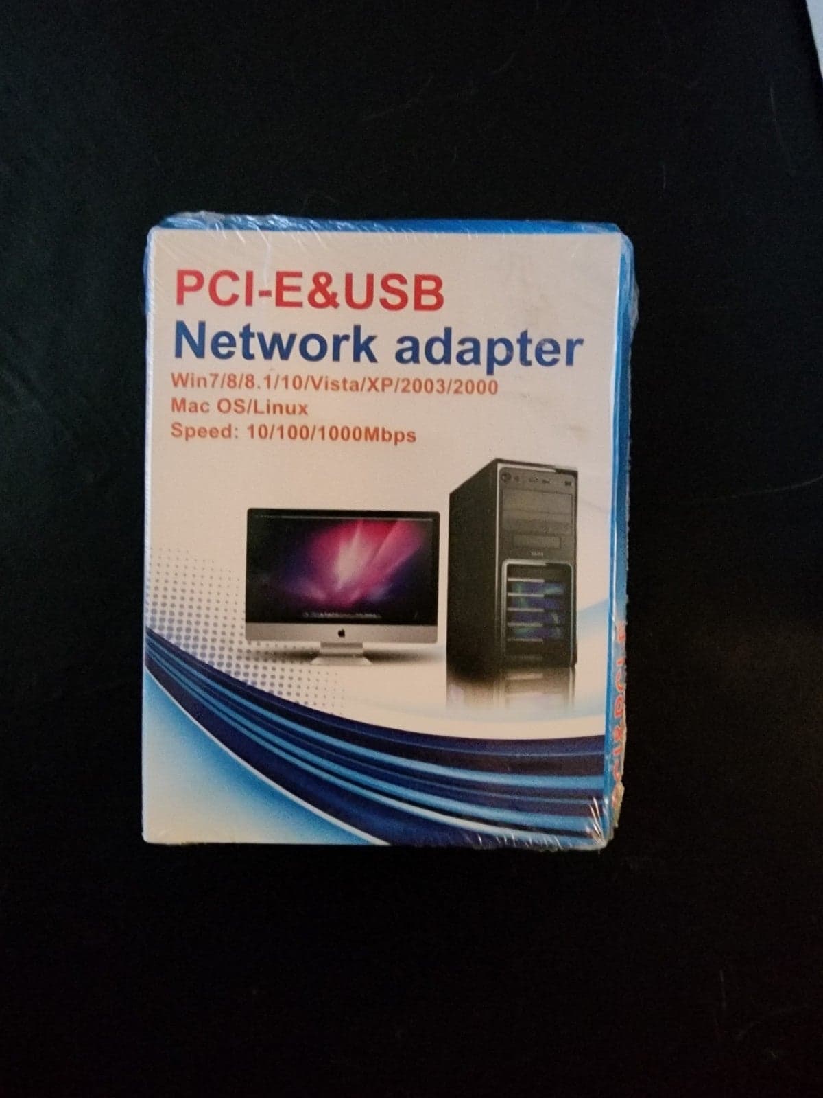 PCI-E& USB Network Adapter brand new