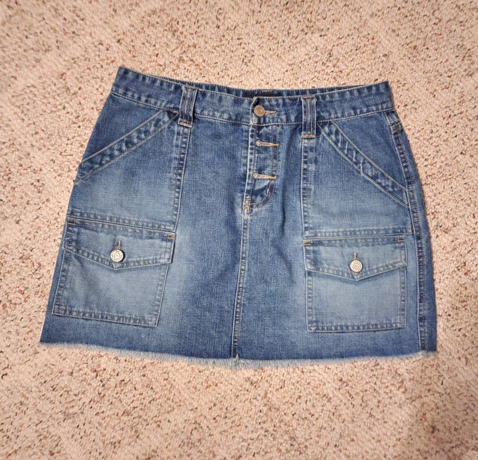 No Boundaries denim mini skirt sz 9