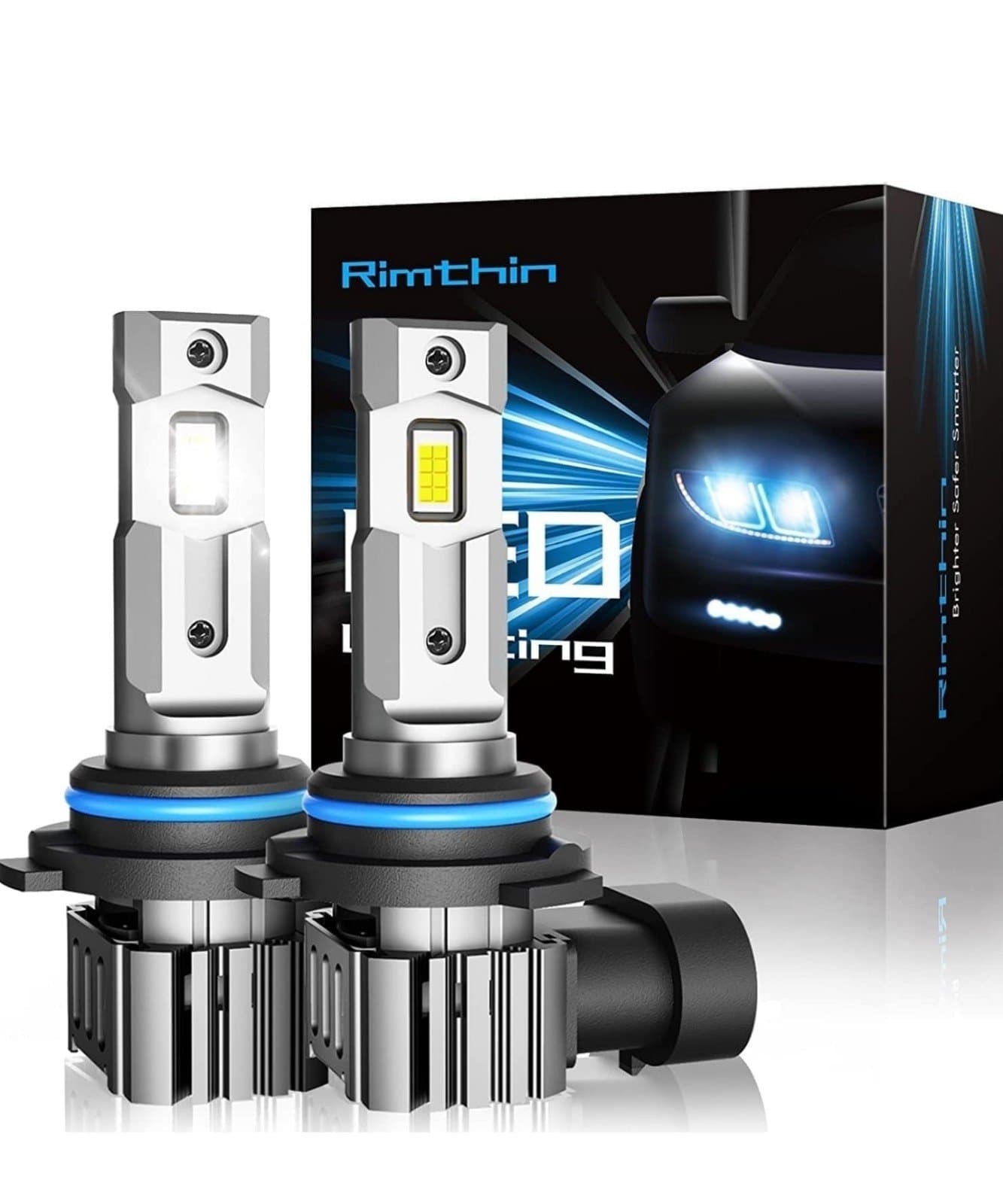 9005/HB3 LED Bulbs, 60W 16000 LM Super Bright Cool White Fog Light Bulbs, IP67 W