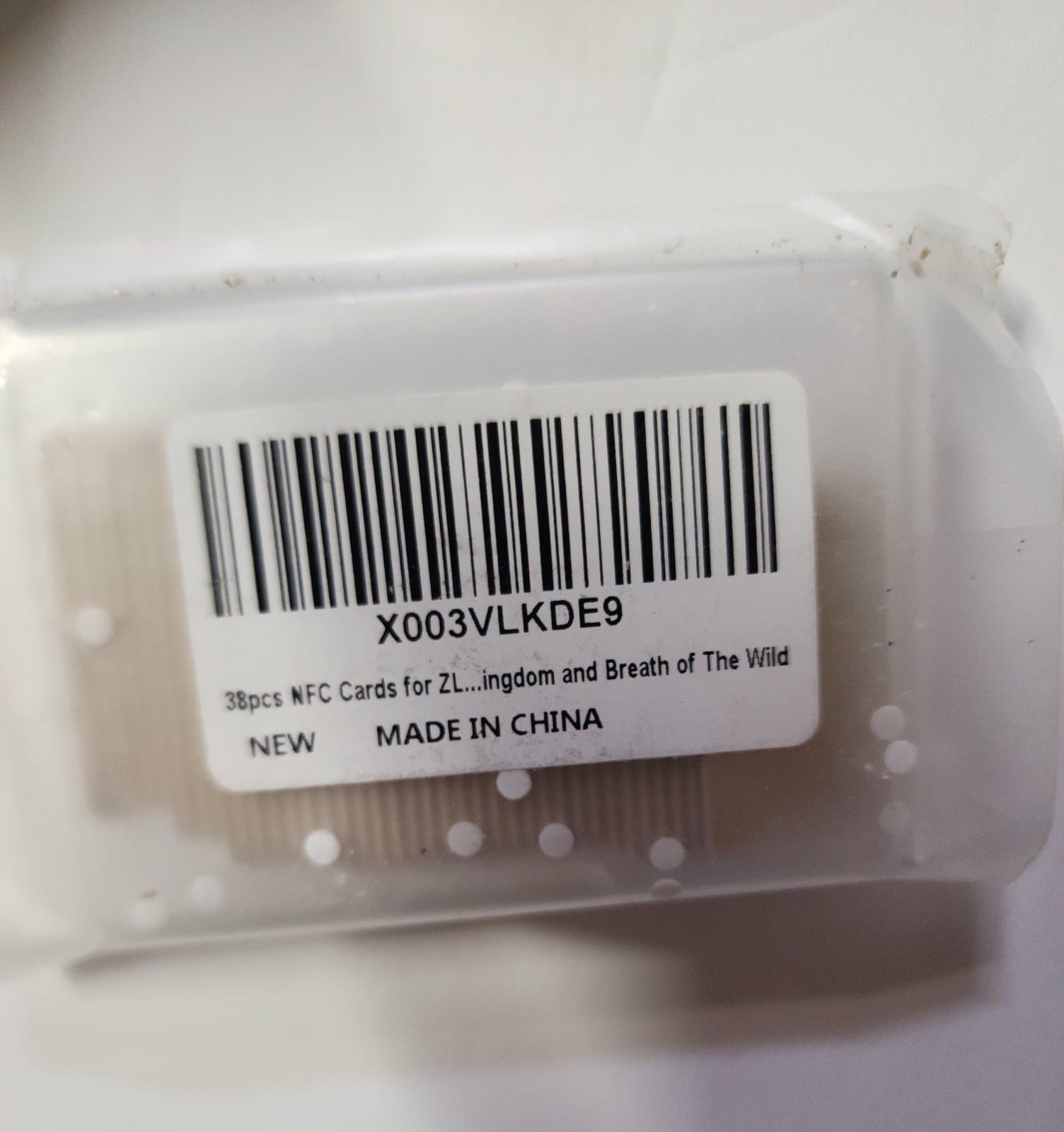 zelda tears of the kingdom amiibo cards 38ct