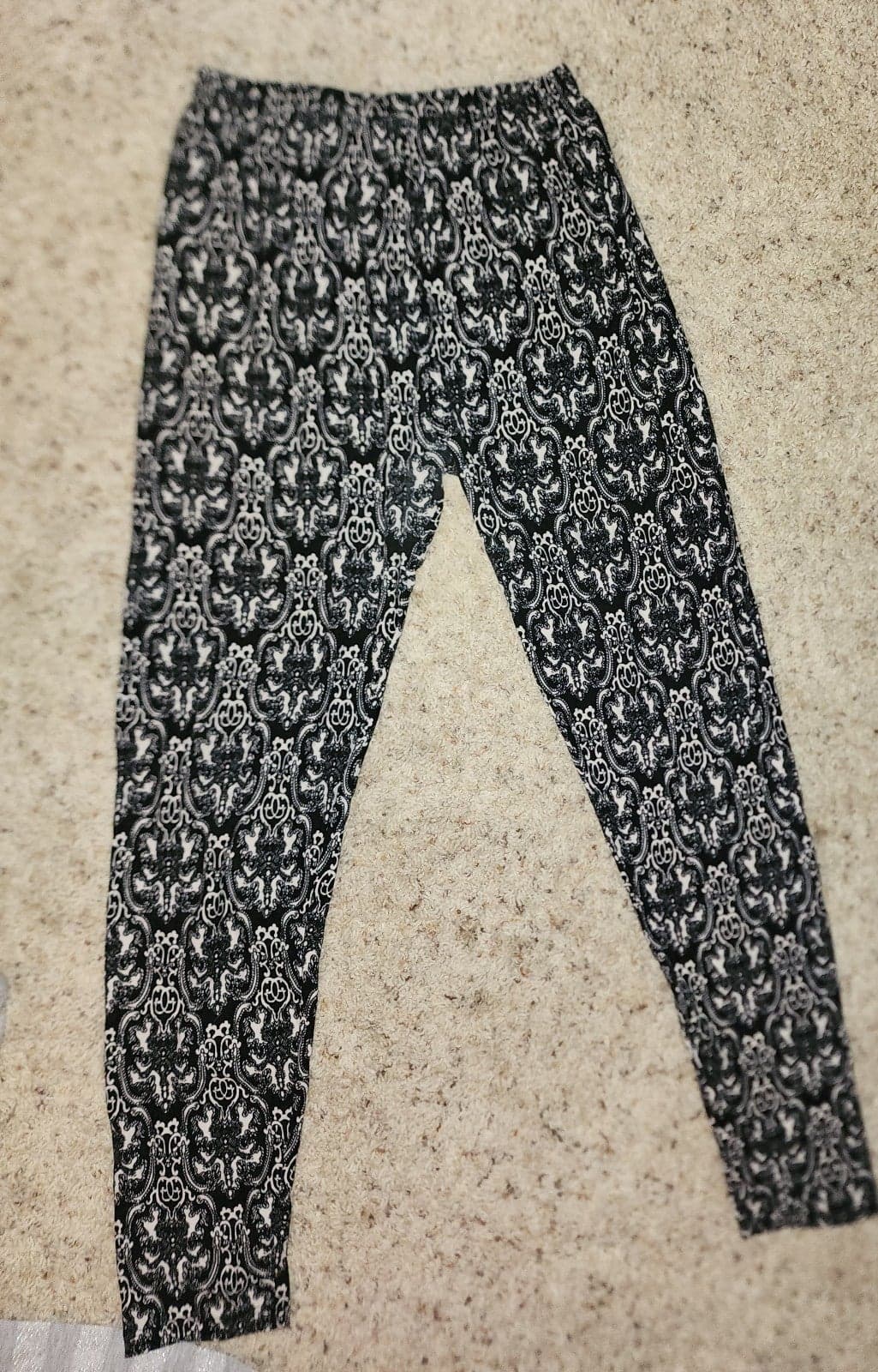 Women's Silver Leggings OS