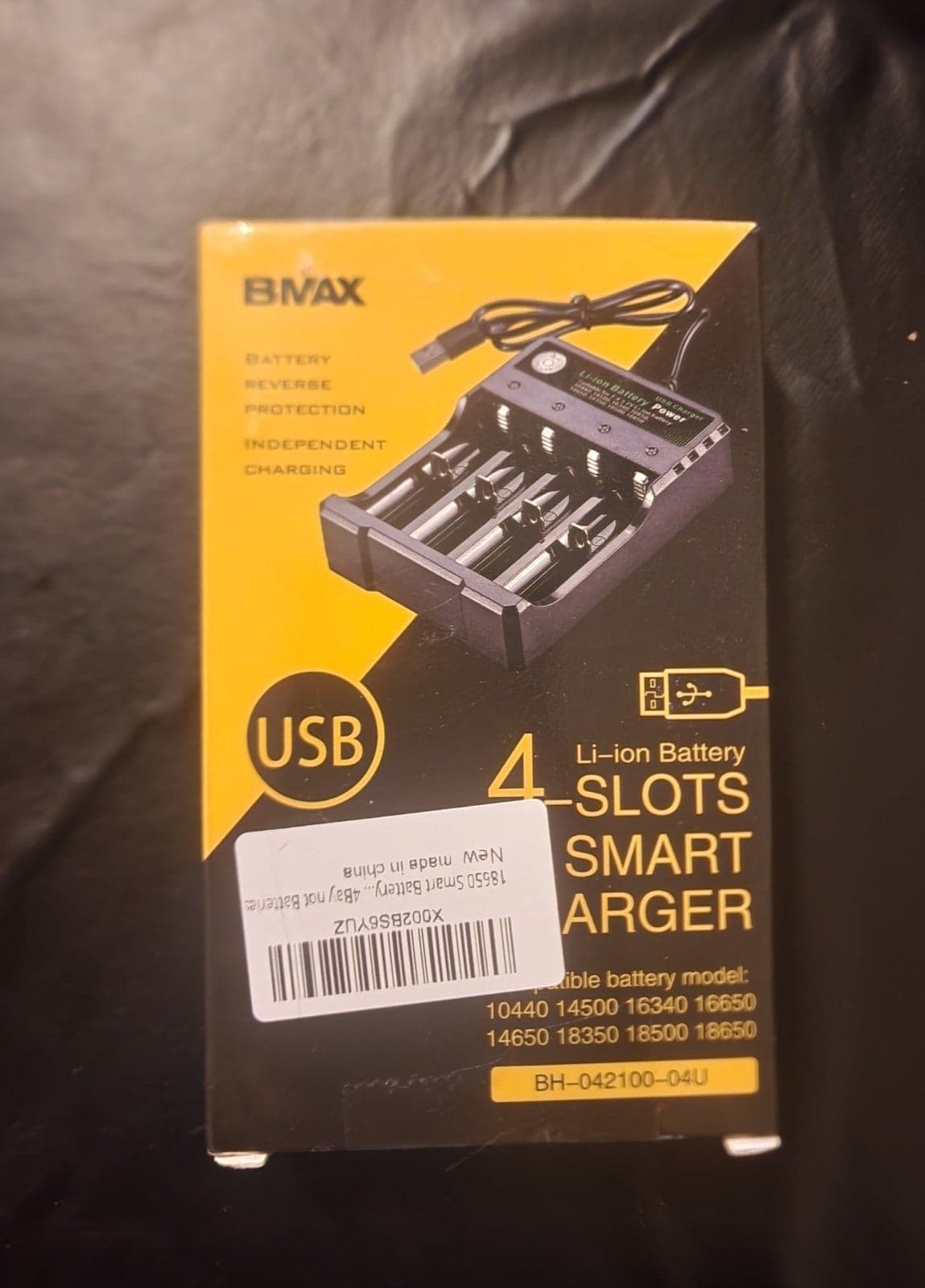 4 slot usb smart battery charger