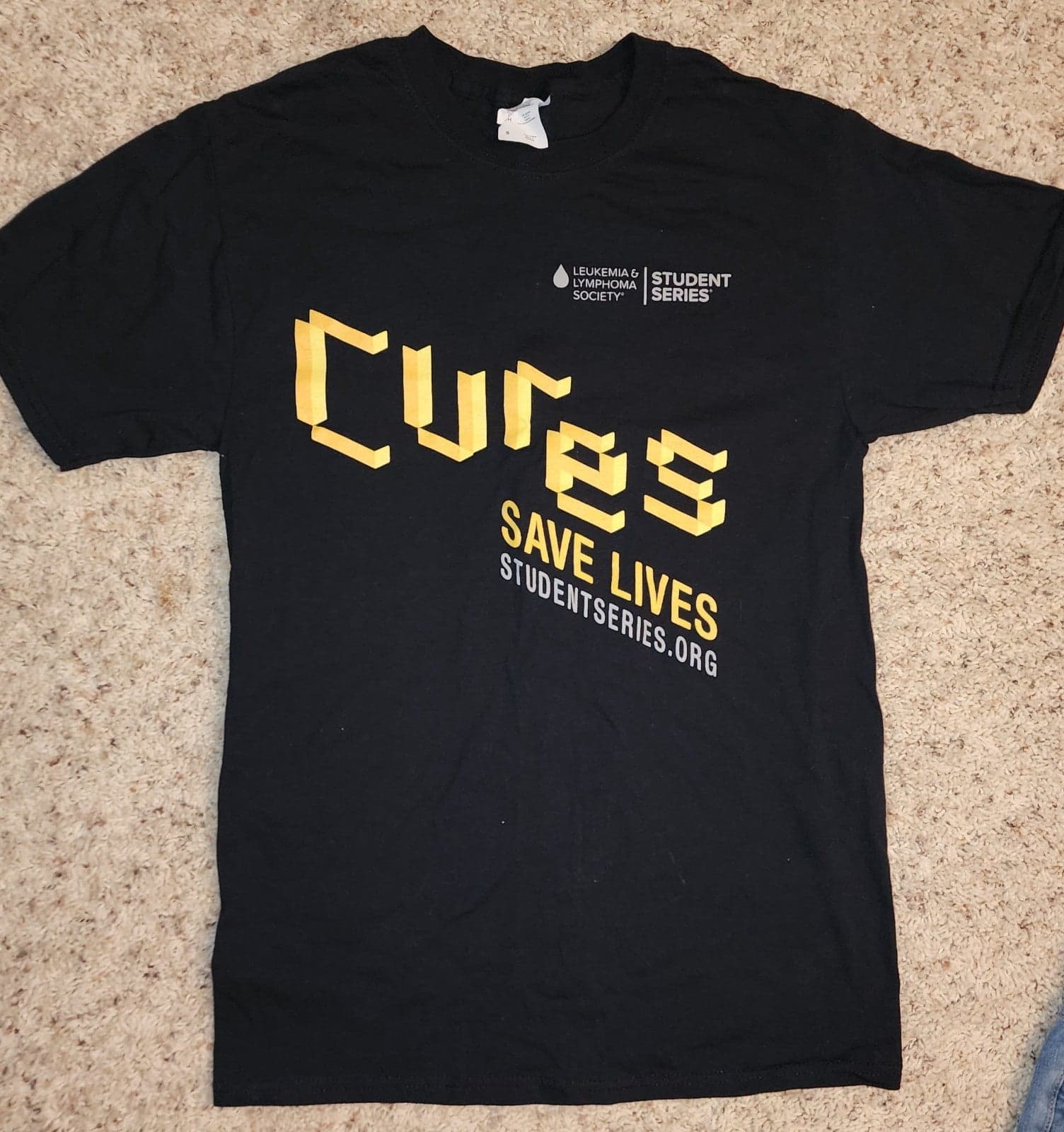 Unisex Cures Save Lives T-shirt szS