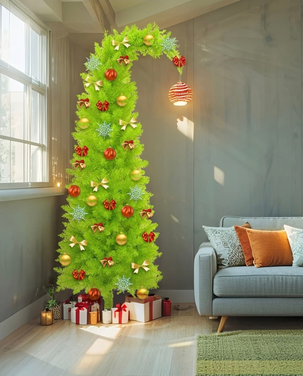 6-foot Grinch Style Christmas Tree
