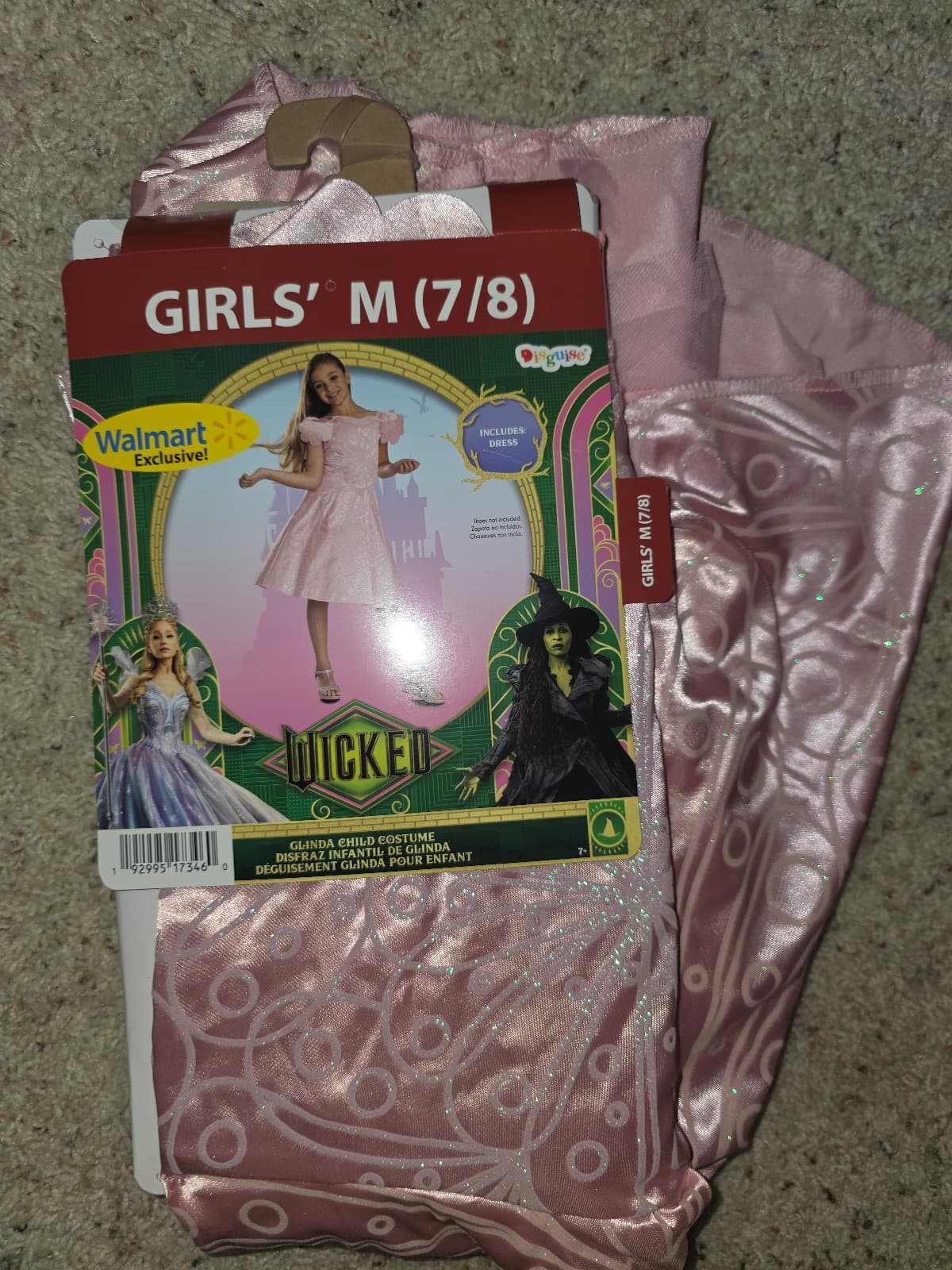 Glinda Costume size 7/8