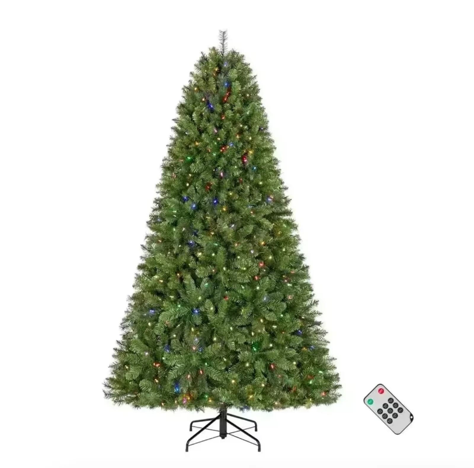 7.5-foot Pre-Lit LED Christmas Tree Home Accents Holiday Edgewater Pine