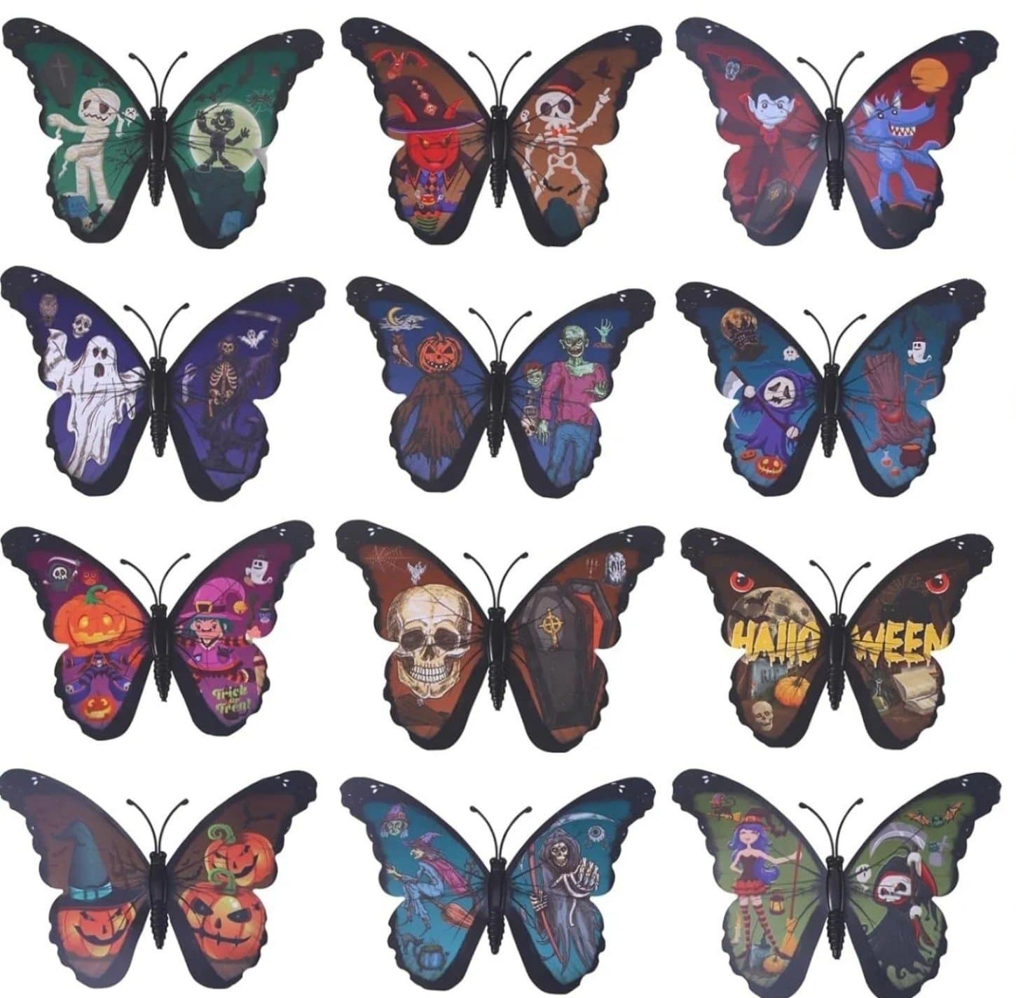 Butterfly Wall Decorations Magnet Stickers Butterflies