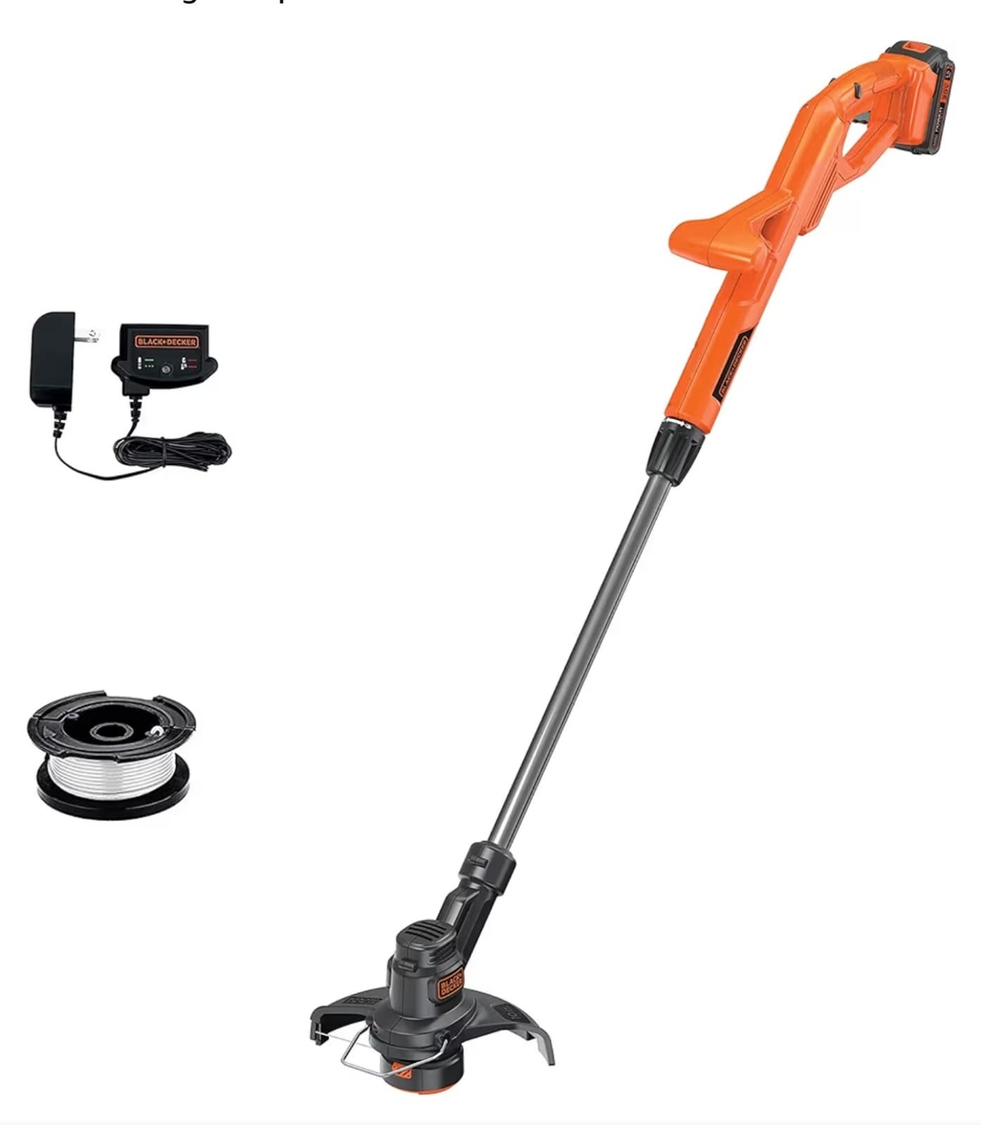 BLACK+DECKER 20V MAX String Trimmer/Edger Kit, 10-Inch