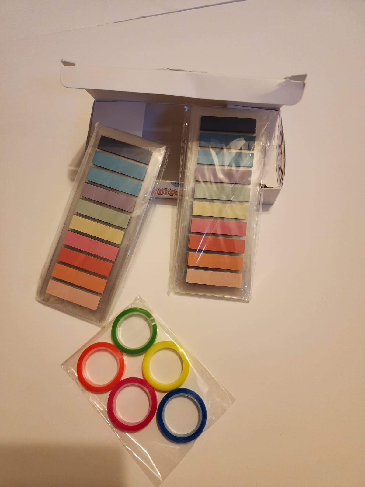 Page markers w/ highlighter tape set