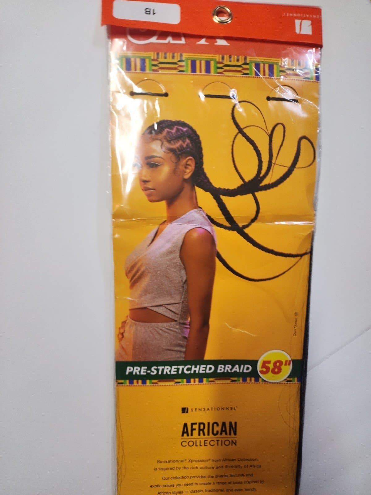 Sensationnel Kanekalon 3X X-Pression PRE STRETCHED BRAID B1
