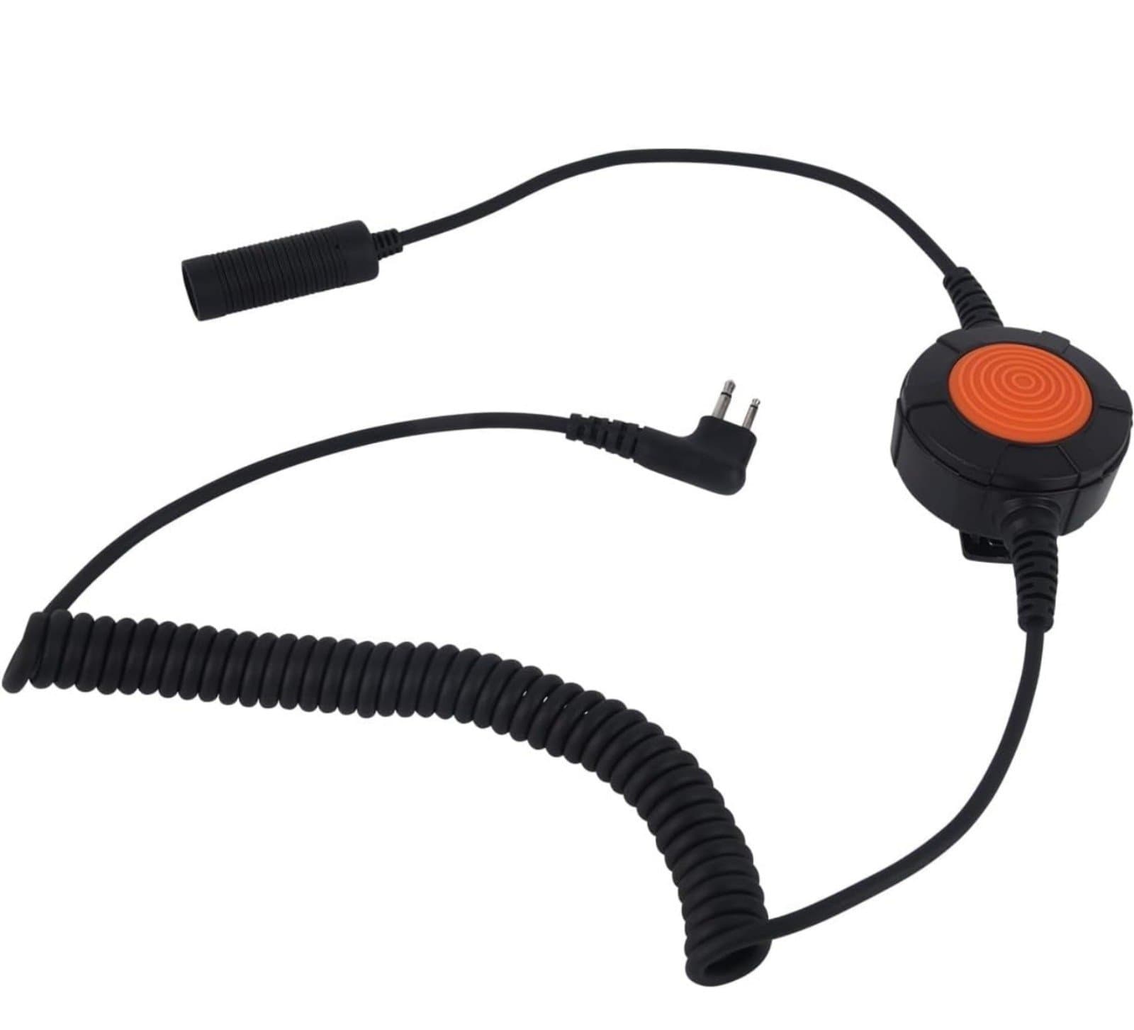 Tactical Headset Push to Talk System PTT Button Activated Adapter with 7.0mm Fem