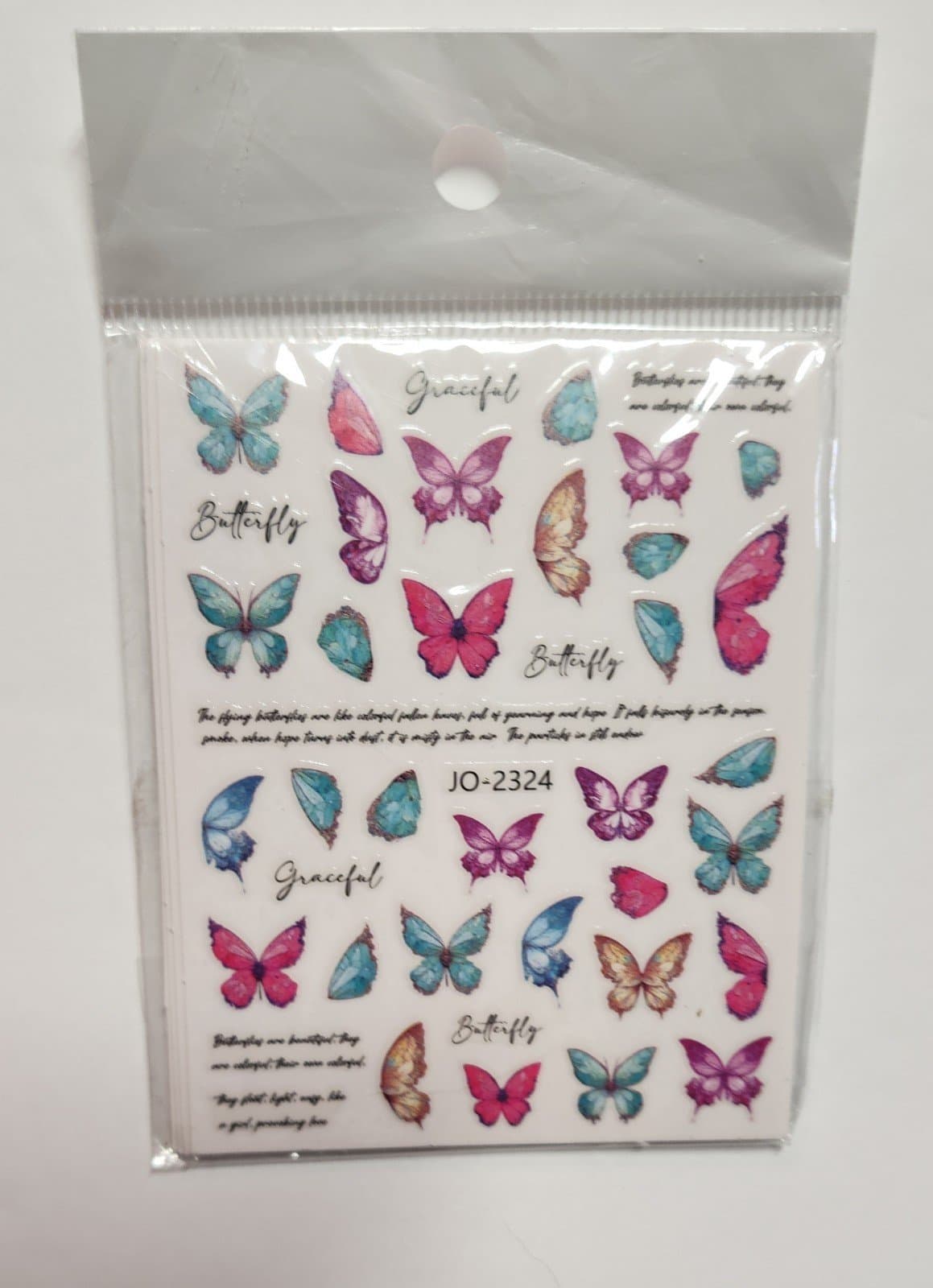 Butterfly Nail Art Stickers