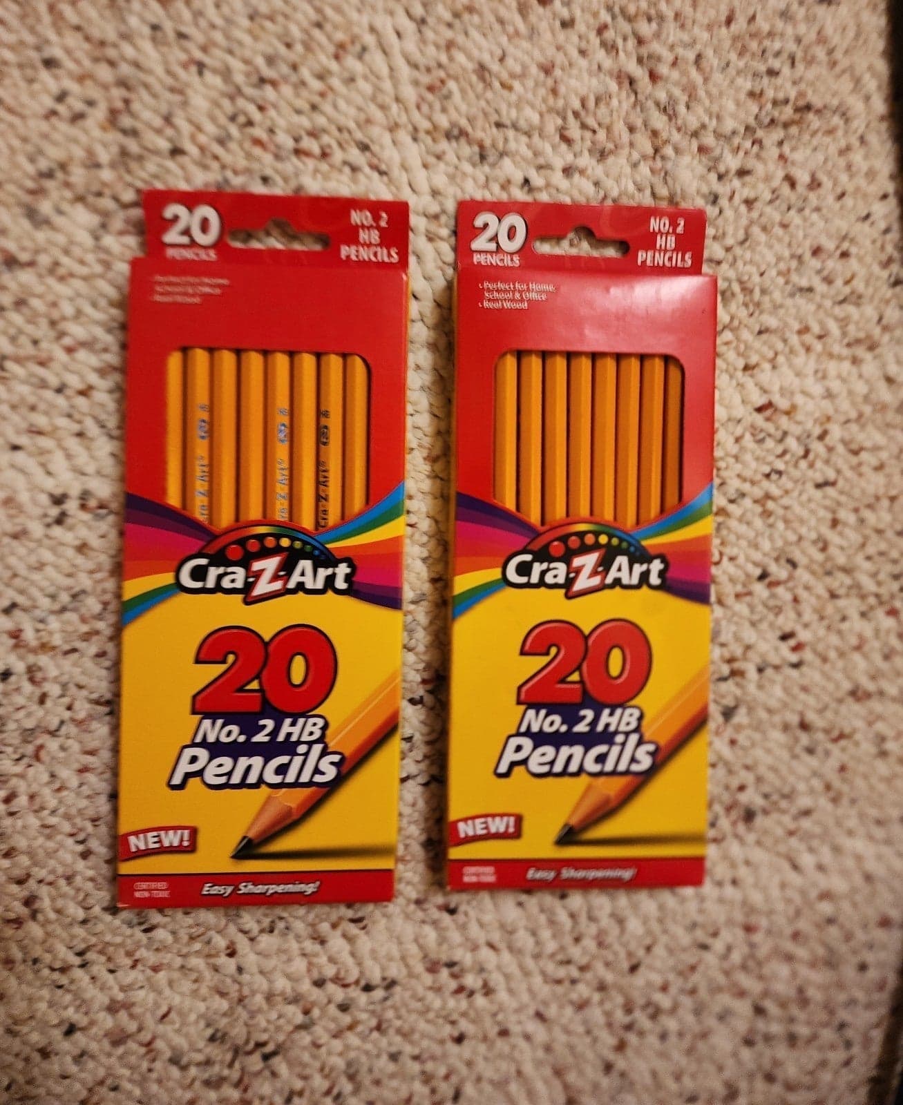 Crazy Art Number 2 Pencils - Lot of 40+